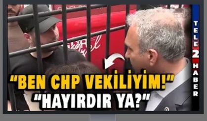CHP'li milletvekilleri ile polis arasında yüksek gerilim!