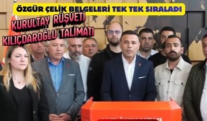Özgür Çelik’ten “Kurultay Rüşveti” İddiası: Kafenin Açılması Kılıçdaroğlu Talimatıyla Gerçekleşti
