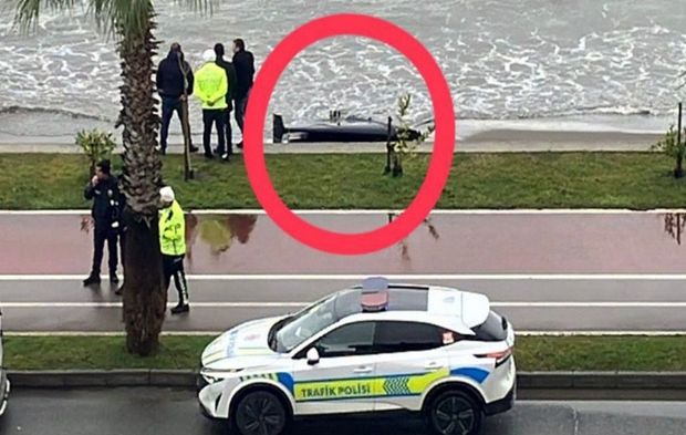 Ordu'da sahilde İHA parçası bulundu