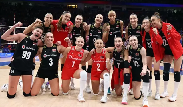 A Milli Kadın Voleybol Takımı Avrupa Şampiyonu