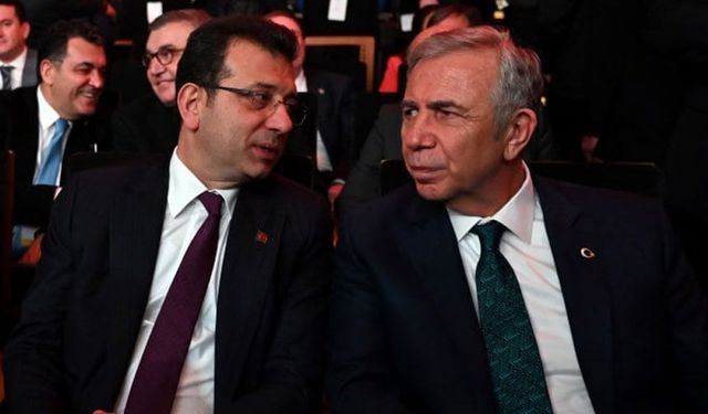 Ekrem İmamoğlu'ndan Mansur Yavaş'a destek