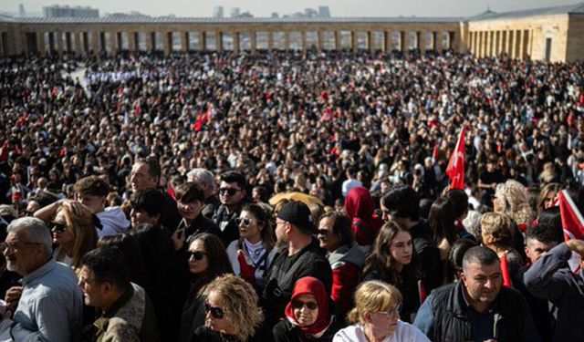 10 Kasım'da Anıtkabir'e rekor ziyaret