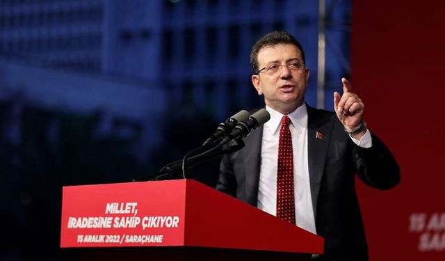 İmamoğlu: Bu gidişatı izlemekle yetinen ve sessiz kalan herkes sorumludur