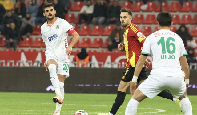 Kayseri'de gol sesi çıkmadı!