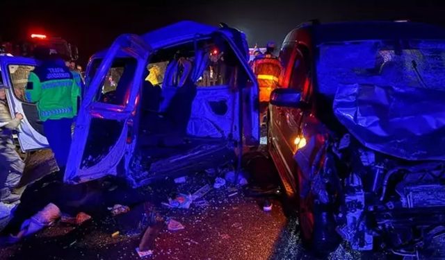 Mardin'de korkunç kaza! Çok sayıda ölü ve yaralı var...