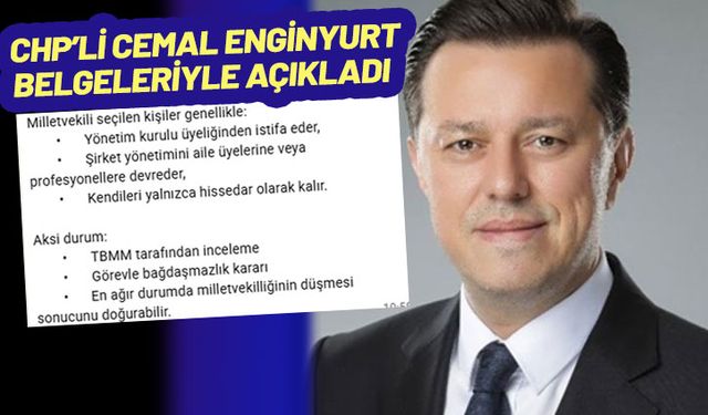 'Şirket yöneten AKP Milletvekili Nebi Hatipoğlu suç işliyor!'