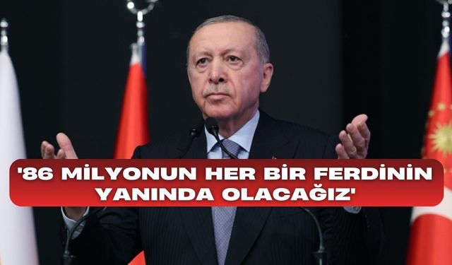 Cumhurbaşkanı Erdoğan'dan asgari ücret açıklaması!