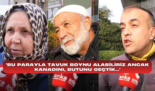 Vatandaş yeni asgari ücrete isyan etti!