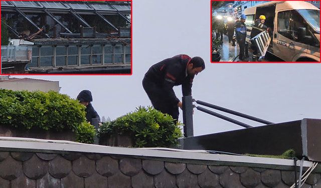 Bebek Otel'de yıkım başladı