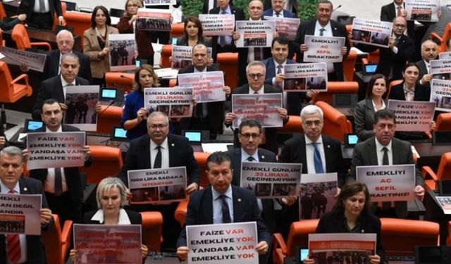 CHP'den Meclis'te emekli isyanı! 'Kanun görüşülmesi durdurulmalıdır'