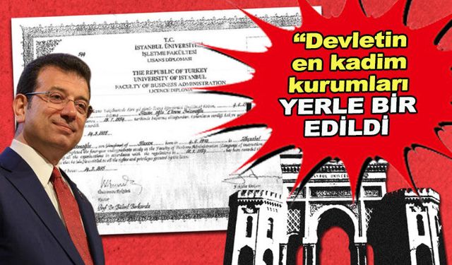 Diploma davası! İmamoğlu: 86 milyon insan adına hak arıyorum