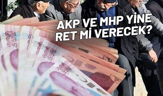 CHP'den emeklilerin bayram ikramiyesi için kanun teklifi