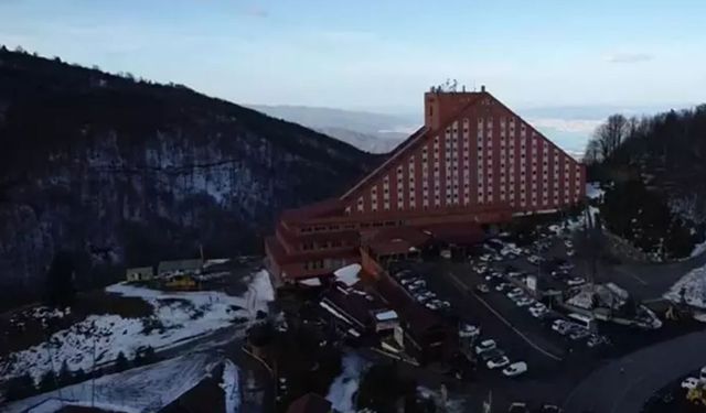 Kartepe'deki kayak otelinin ruhsatı iptal edildi