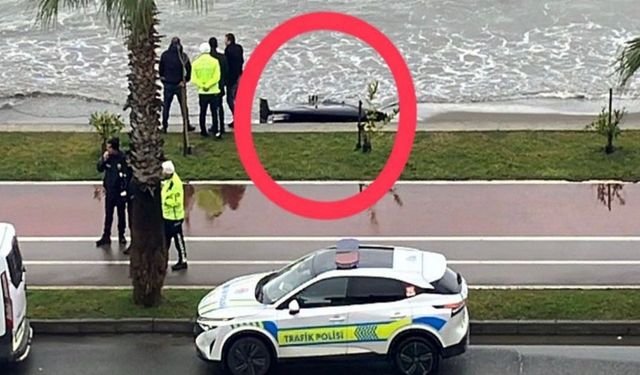 Ordu'da sahilde İHA parçası bulundu