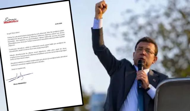 Ekrem İmamoğlu'ndan TELE2'ye mektup!