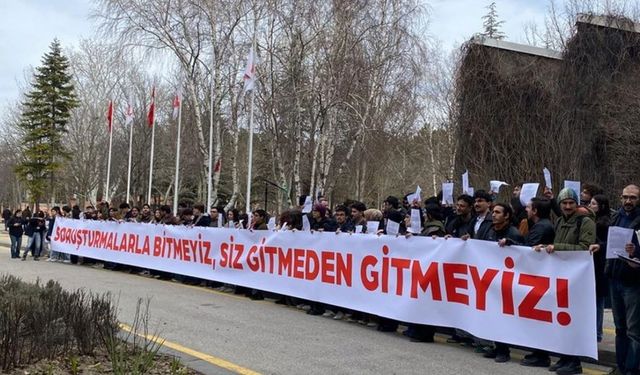 Hacettepe Üniversitesi’nde uzaklaştırma cezalarına karşı eylem!