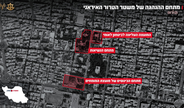 Tahran’ın kalbi gece vuruldu