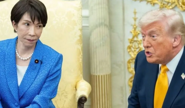 Trump öyle bir laf etti ki Japonya Başbakanı dondu kaldı