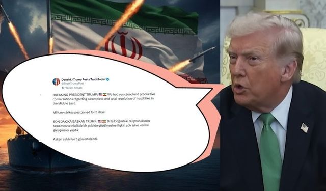 Son Dakika: Trump'tan U dönüşü! İran'a saldırıyı erteledi