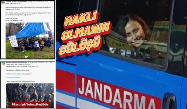 241 kurumdan talep: Esra Işık Serbest Bırakılsın