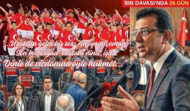İmamoğlu'ndan mahkemede Nazım Hikmet şiiriyle 23 nisan mesajı