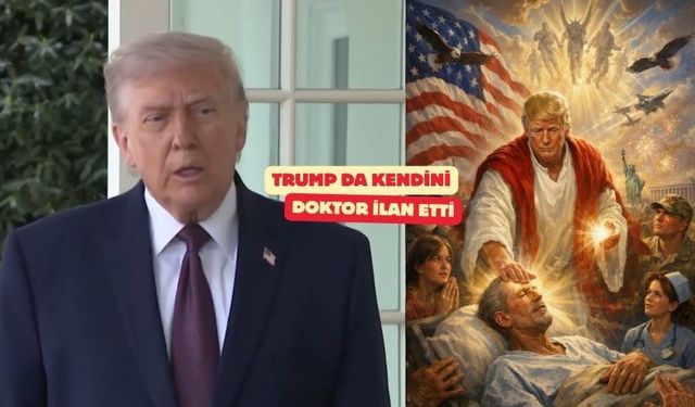 Trump 'İsa Mesih' paylaşımını sildi, doktor savunması yaptı