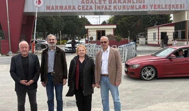 TGC, duruşma öncesi Silivri'de Merdan Yanardağ'ı ziyaret etti
