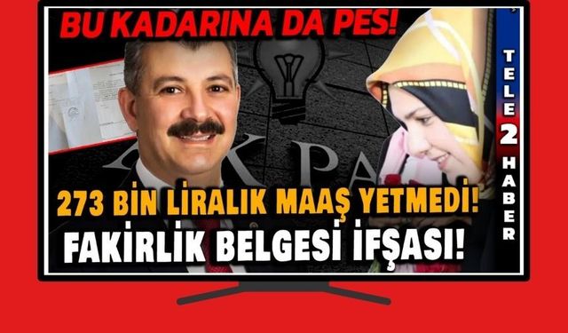 AKP'li vekil Altınsoy, eşine fakirlik belgesi aldı iddiası