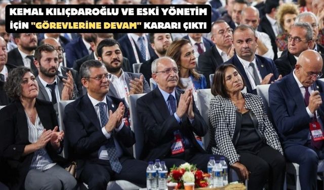 Flaş! CHP'ye 'Mutlak Butlan' kararı