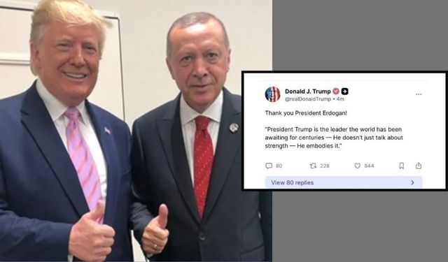 Trump'ın Erdoğan'a teşekkürüne CHP'den tepki yağdı