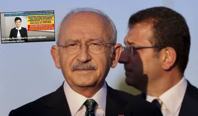 İmamoğlu'ndan Kılıçdaroğlu'na: Saray kayyumu da bu vahim ifadeleri derhal okusun!