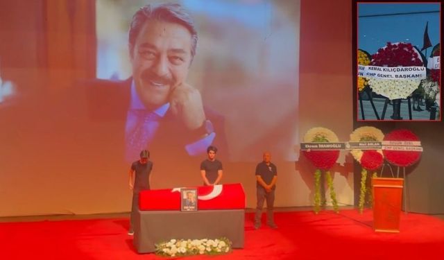 Kadir İnanır'a veda töreninde Kılıçdaroğlu'nun çelengi salona alınmadı