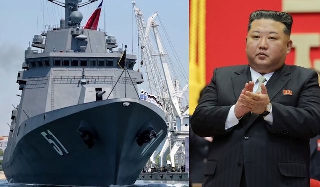 Kim Jong Un yeni gemisiyle nükleer güç gösterisi yaptı
