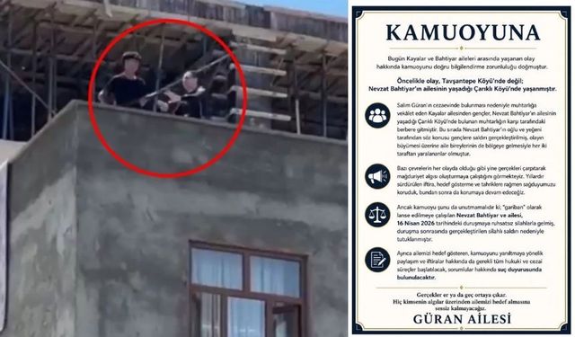 Nevzat Bahtiyar'ın oğlu ve yeğeninin yaralandığı kavga ile ilgili Narin ailesinden açıklama