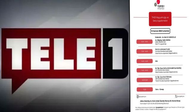 Yargı Atölyesi, TELE1'e kayyım atanmasını mercek altına alacak