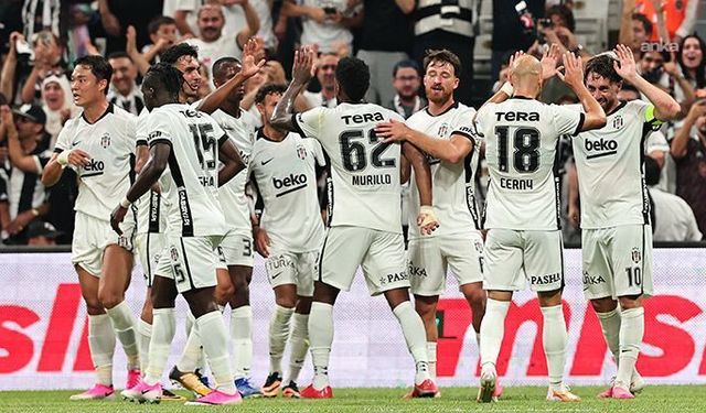 Beşiktaş, Midtjylland'ı 1-0 mağlup etti