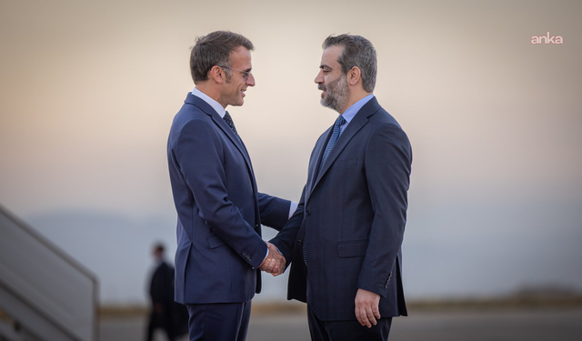Fransa Cumhurbaşkanı Macron'un Şam ziyareti sırasında patlama