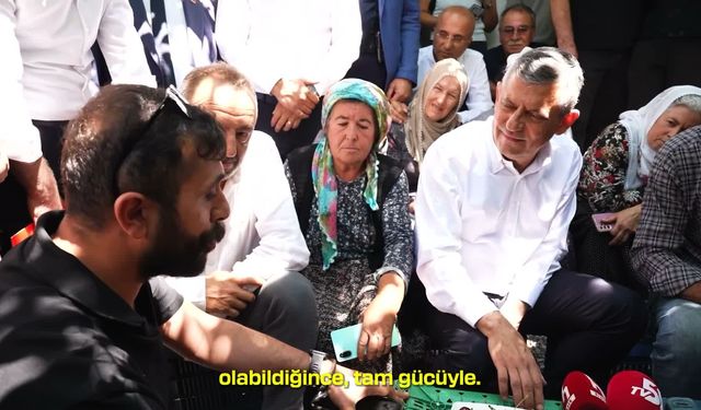 Özgür Özel: 'Milletten başka gücümüz de güvencemiz de yoktur'