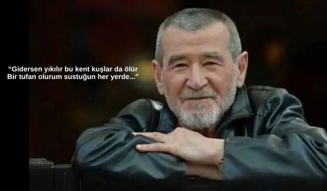 'Gidersen yıkılır bu kent...'! Şair Ahmet Telli de yaşama veda etti