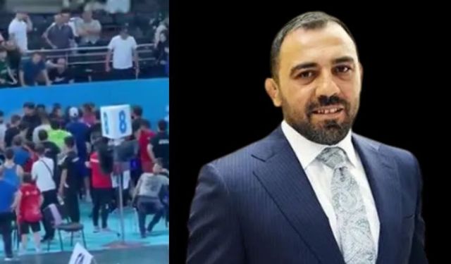 Bakan Yardımcısı oğlunun yenilmesine sinirlendi sahaya atladı