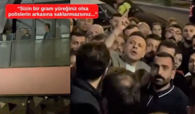 Özgür Çelik polisin arkasına sığınan CHP'lilere tepki gösterdi