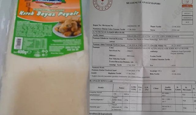 Ünlü peynir markasının peyniri toplatılıyor