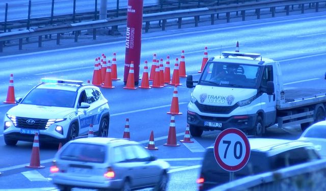 Dikkat! İşte İstanbul'da trafiğe kapatılan yollar