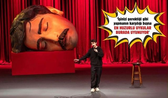 Komedyen Deniz Göktaş'tan mektup var!