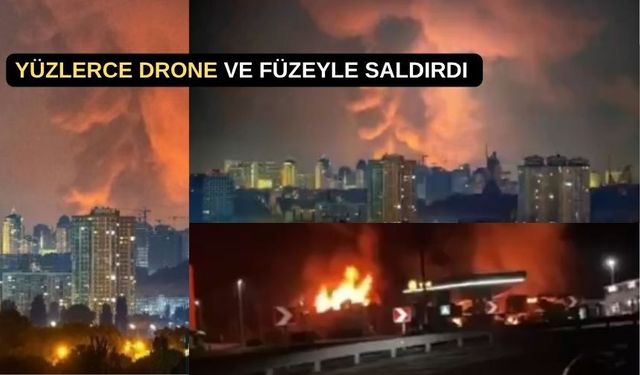 Ukrayna'da kara gece! Rusya gece boyu bomba yağdırdı