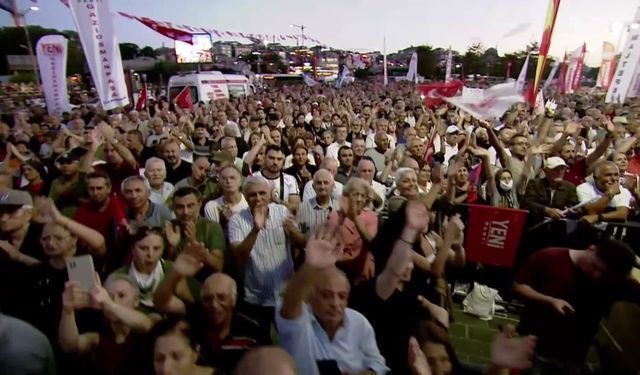 Ekrem İmamoğlu: Millet kendinin olanı günü geldiğinde elbette geri alacaktır
