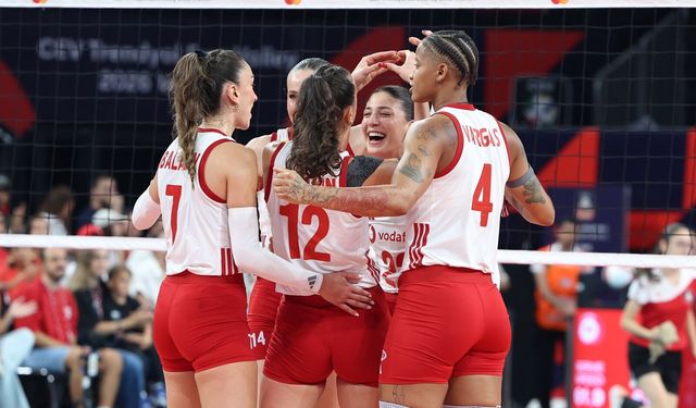 A Milli Kadın Voleybol Takımı yarı finalde