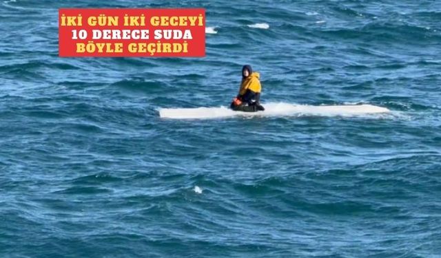 Bering Denizi’nde 62 saat! 15 yaşındaki Derek ters dönen tekne üstünde hayata tutundu