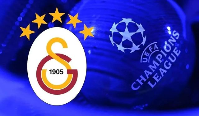 Galatasaray'ın Şampiyonlar Ligi kadrosu belli oldu