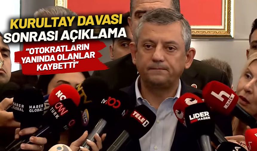 Özgür Özel'den Merdan Yanardağ'a destek: Namuslu bir gazeteciye sürmedikleri leke kalmadı